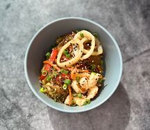 Фунчоза с морепродуктами