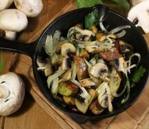 Картошка с грибами