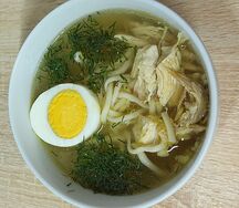 Лапша куриная
