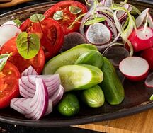 Овощная нарезка