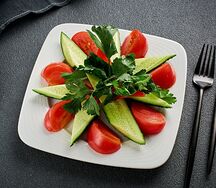 Свежие овощи