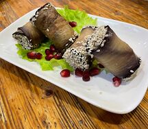 Баклажаны с ореховой начинкой