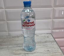 Святой источник негазированная вода