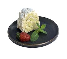 Меренговый рулет фисташковый