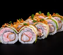 Грин краб с креветкой темпура