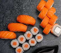 Сет Много лосося