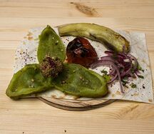 Овощи на мангале