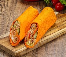 Шаурма в сырном лаваше