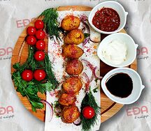 Картофель на углях