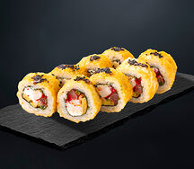 Ролл темпура с креветкой