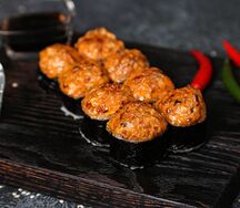 Запеченный ролл с угрем (острый)