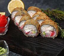 Жареный с креветкой