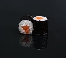 Мини-ролл с лососем