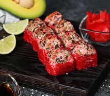 Запеченный ролл с угрем