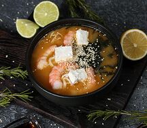 Мисо с креветкой