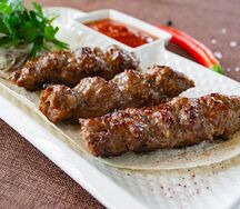 Люля-кебаб из баранины