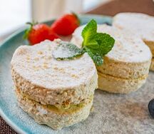 Фисташковое пирожное