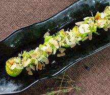 Обжаренные хрустящие креветки