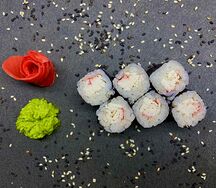 Мини-ролл с крабом