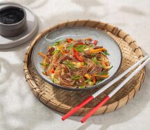 Фунчоза с говядиной