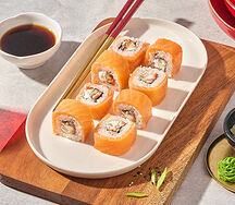 Ролл Сяке унаги