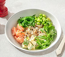 Боул с лососем