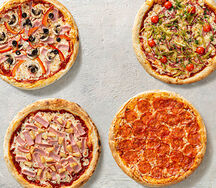 Комбо 4 пиццы