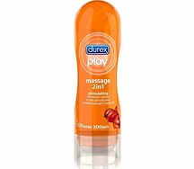 Дюрекс плэй массаж (гель-лубрикант 2в1 stimulating  200мл)