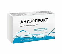 Анузопрокт (супп. рект. №10)