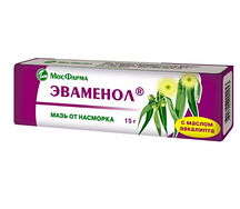 Эваменол мазь 15г (от насморка)