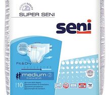 Подгузники Сени д/взрослых AIR (голуб) (№2 medium 10 шт)