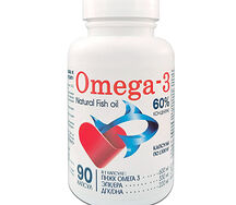 Омега-3 концентрат 60% капсулы 1300мг №90