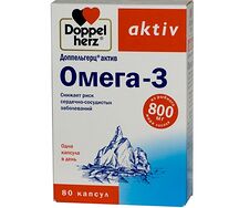 Доппельгерц Актив Омега-3 капсулы №80