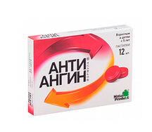 Анти-Ангин формула пастилки №12