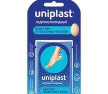 Лейкопластырь Унипласт 44х69мм №5 гидрокол.от влаж.мозол.большой