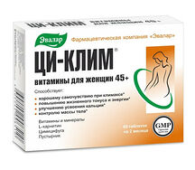 Ци-клим витамины для женщин 45+ таблетки №60