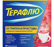 ТераФлю лесные ягоды пакетики №10