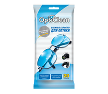 Салфетки влажные OptiClean №20 для оптики