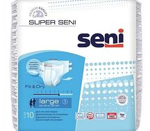 Подгузники Сени д/взрослых AIR (голуб) (№3 large 10 шт)