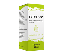 Гутафлос капли д/вн.пр.7,5мг/мл фл.30мл