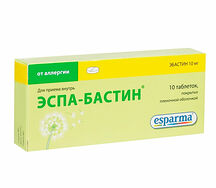 Эспа-Бастин таблетки 10мг №10