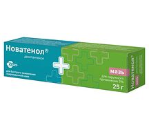 Новатенол мазь 5% 25г