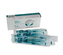 Шприц инсулиновый 3-х компонентный INEKTA 1мл со съемной иглой 26G (0,45 x 12) №20