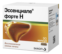 Эссенциале форте Н для восстановления клеток печени капсулы №90