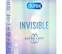 Презервативы Durex (№3 инвизибл Extra lube (с доп.смазкой))