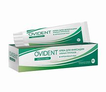 Овидент (OVIDENT) крем для фиксации зуб.протезов 40г нейтральный