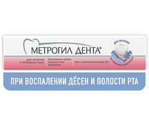 Метрогил Дента гель для десен 20г