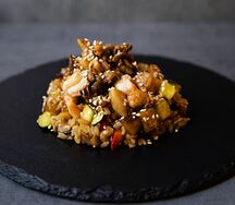 Тяхан с морепродуктами