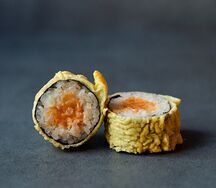 Темпура с лососем