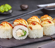 Нежный с курицей запеченный